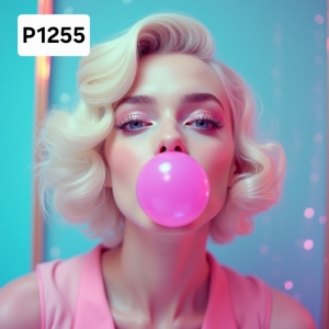 Panel poliester wodoodporny oxford na TORBĘ - KOBIETA ALA MARLINP1255  NA ZAMÓWIENIE