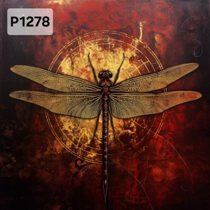 Panel poliester wodoodporny oxford na TORBĘ - WAZKA NA CZERWONYN P1278 NA ZAMÓWIENIE