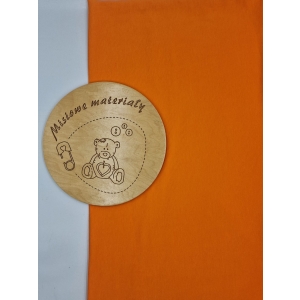 Dresowka pętelka gładka - POMARANCZOWY