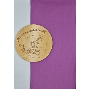 Dresowka pętelka gładka - LILA