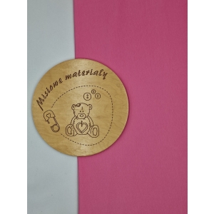 Dresowka pętelka gładka - CUKIERKOWY ROZ