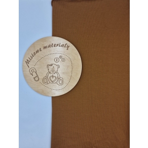 Dresowka pętelka gładka - KARMEL