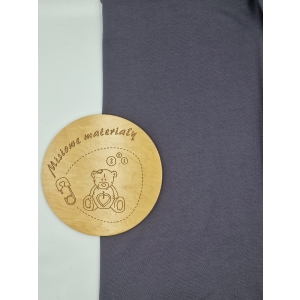 Dresowka pętelka gładka - GRAFIT