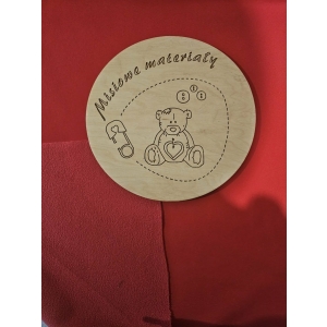 Softshell gladki - CZERWONY