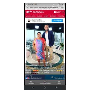 Wiskoza ombre - NIEBIESKA