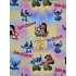 Dresówka pętelka  nadruk cyfrowy - LILO I STITCH PASTELOWY